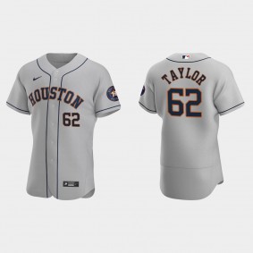 Men's Ryne Stanek Houston Astros Replica White Home Cooperstown Collection  Jersey